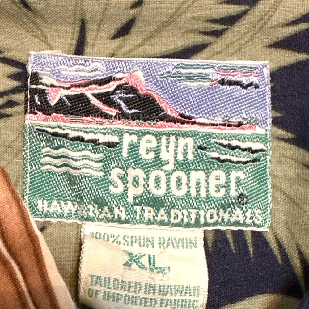 Reyn Spooner Shirt Men XL Multicolor Button-Up Short Sleeve Surfboard Print - Picture 7 of 11
